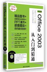 学电脑从入门到精通：中文版Office 2003从入门到精通