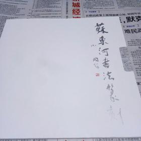 苏東河书法篆