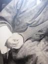 【【清代—民国影像遗珍】】     珍稀早期西藏原版照片    //     弹扎念琴艺人   15.2cmx11.1cm     泛银漂亮   近百年历史   存世仅此一张