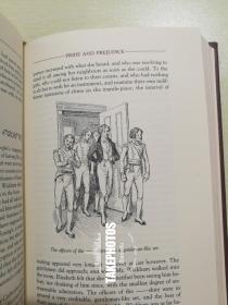 Pride and Prejudice《傲慢与偏见》简 奥斯汀 Jane Austen 经典代表作 franklin library 1980年真皮精装 限量收藏版 世界100伟大名著系列丛书之一