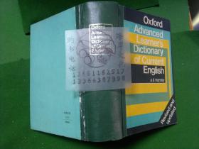 Oxford Advanced Learners Dictionary of Current English/A S Hornby