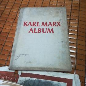 KARL MARX ALBUM（马克思图片集）53年德文版 大量珍贵图片《新莱茵报》等红色收藏报刊的原大影印件  [有近80张黑白照片。详情见图】