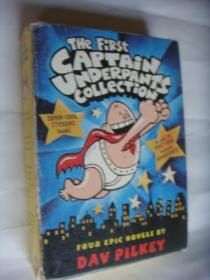 The first Captain Underpants collection 裤衩大王套盒集（4本装）