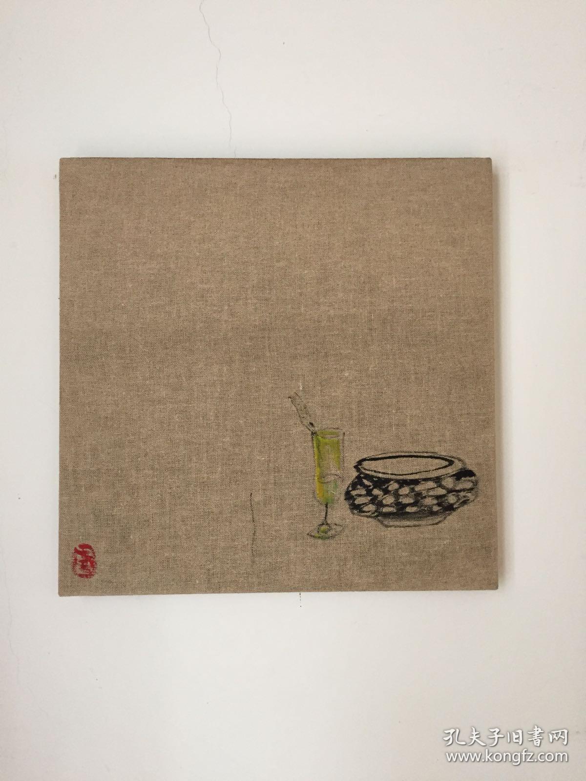 冷紹強(qiáng) 油畫(huà)靜物四幅