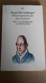 Ralf Ludwig /Hegel für Anfänger. Phänomenologie des Geistes 拉尔夫·路德维希《黑格尔导论：精神现象学》 德语原版