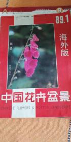 中国花卉盆景  海外版   1989.1