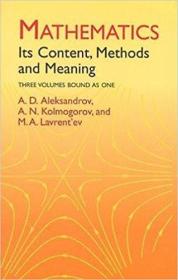 Mathematics: Its Content, Methods and Meaning (Dover Books on Mathematics) Paperback – 28 Mar 2003