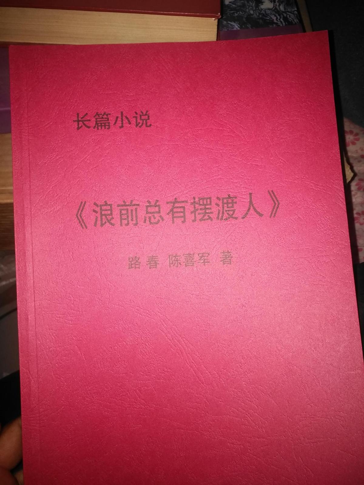 長篇小說 浪前總有擺渡人  劇本