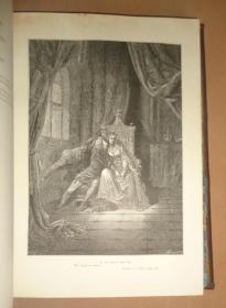 1892年Dante_ Vision of Hell 但丁《神曲-地狱篇》Gustave Dore 绘本珍贵早期版本 75张精美版画插图 意大利小牛皮手工装祯