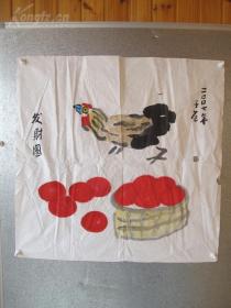 中国美术家协会会员，北京市美协理事。自幼喜好绘画，得齐白石的鼓励和指导、崔子范国画作品一幅
