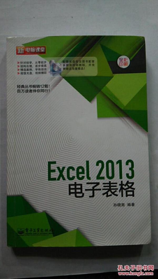 Excel 2013电子表格