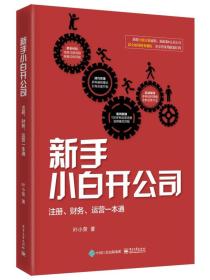 新手小白开公司：注册、财务、运营一本通