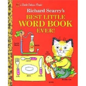 现货 Richard Scarry's Best Little Word Book Ever