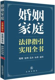 婚姻家庭法律指引实用全书(16开平装 全1册)