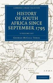 History of South Africa since September 1795 (1-5 Volume) 南非历史（自1795年9月起）