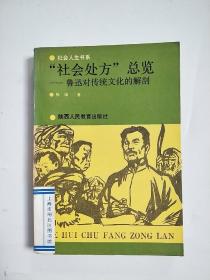 “社会处方”总览―鲁迅对传统文化的解剖