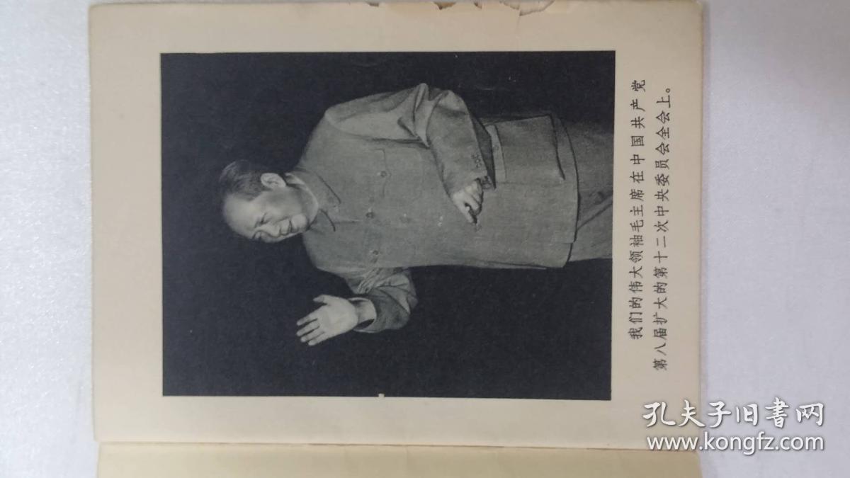 中国共产党第八届扩大的第十二次中央委员会全会公报