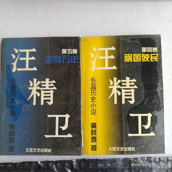 汪精卫：4 祸国殃民；5 遗臭万年（2册合售）