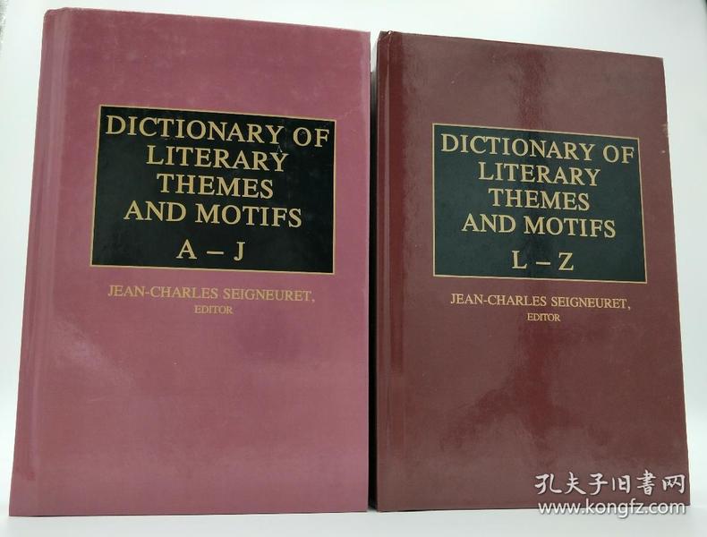 Dictionary of Literary Themes and Motifs: A-J + L-Z 两本合售