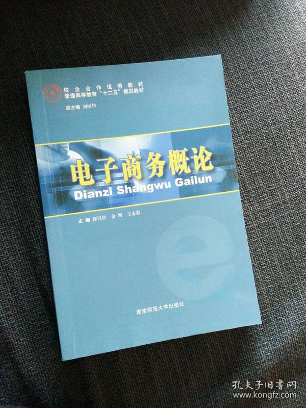 电子商务概论 校企合作优秀教材 普通高等教育十二五规划教材 精品核心基础专业课