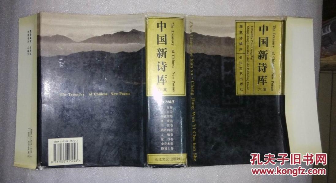 中国新诗库（六集：艾青、力扬、孙毓棠、林 庚、辛 笛、鸥外鸥、方 敬、徐 迟、金克木、路易士卷）精装