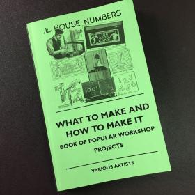 英文原版 What to make and how to make it