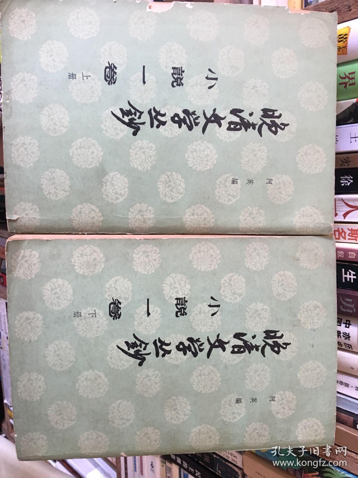 点击查看原图 晚清文学丛钞 第一卷上下