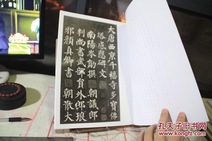 中国历代经典碑帖辑选：颜真卿多宝塔碑     精拓书法艺术