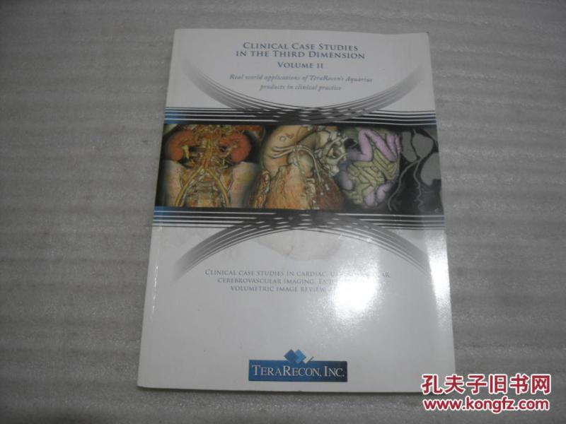 CLINICAL CASE STUDIES IN THE THIRD-DIMENSION VOLUME(第三维体积的临床病例研究)【124】