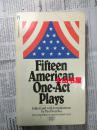 Fifteen American One-Act Plays 美国独幕剧15部 英文原版正版