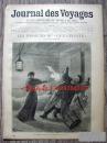 1895年8月18日法国原版老画报《JOURNAL DES VOYAGES》—遇刺