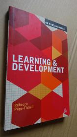 Learning and Development    Rebecca Page-Tickell