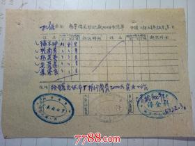 1962年南京棉毛纺织厂车间加班申请单（潘志坤等）