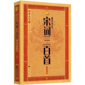 中华大字版·文化经典：精译赏析宋词三百首上彊村民  著高等教育出版社