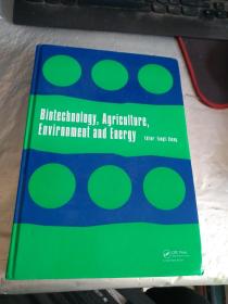 biotechnology agriculture environment and entergy【有破损】