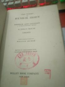 THE WORKS OF HENRIK IBSEN 毛边书