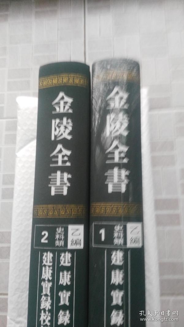 金陵全书    (乙编史料类1、2)   建康宝錄  全二册