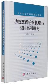 功效空间组织机理与空间福利研究