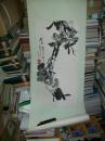 方炳坤  国画1985年作品 硕果【保真】