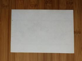 ●收藏年画缩样本：长对开年画《墨竹》陈寿藻作【1986年人美版34开】！