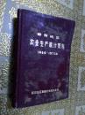 1949-1975年邵阳地区农业生产统计