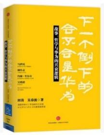 下一个倒下的会不会是华为：故事，哲学与华为的兴衰逻辑 精装