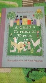 A Child's Garden of Verses 9780399555374 英语精装 一个孩子的诗园