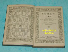 The Iliad of Homer（1928年英文原版《荷马史诗：伊利亚特》）