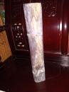 硕大竹节老端砚一方  重约20斤  器形不错  包快递  高35宽16高4.5