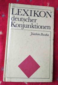 LEXIKON deutscher Konjunktionen【德文原版32开精装】