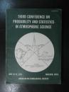 杨昌业藏书：第3届大气科学的概论论和统计学会议文集.英文版