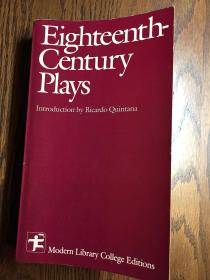 Eighteenth-Century Plays 十八世纪戏剧选