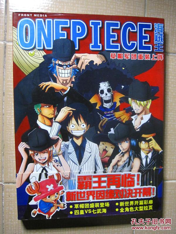 ONEPIECE海贼王《草帽军团重装上阵》画册  名家彩图精选