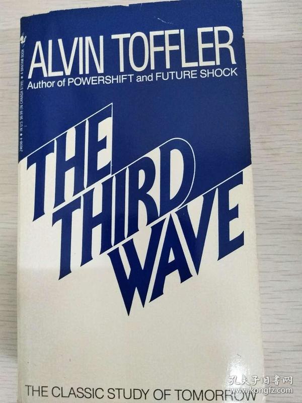 The Third Wave by Alvin Toffler 第三次浪潮 英文原版 品相佳